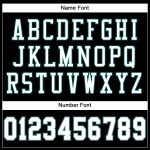 Personalized Black White Midnight Green Football Jersey - Mesh Design Personalized Black White-Midnight Green Mesh Football