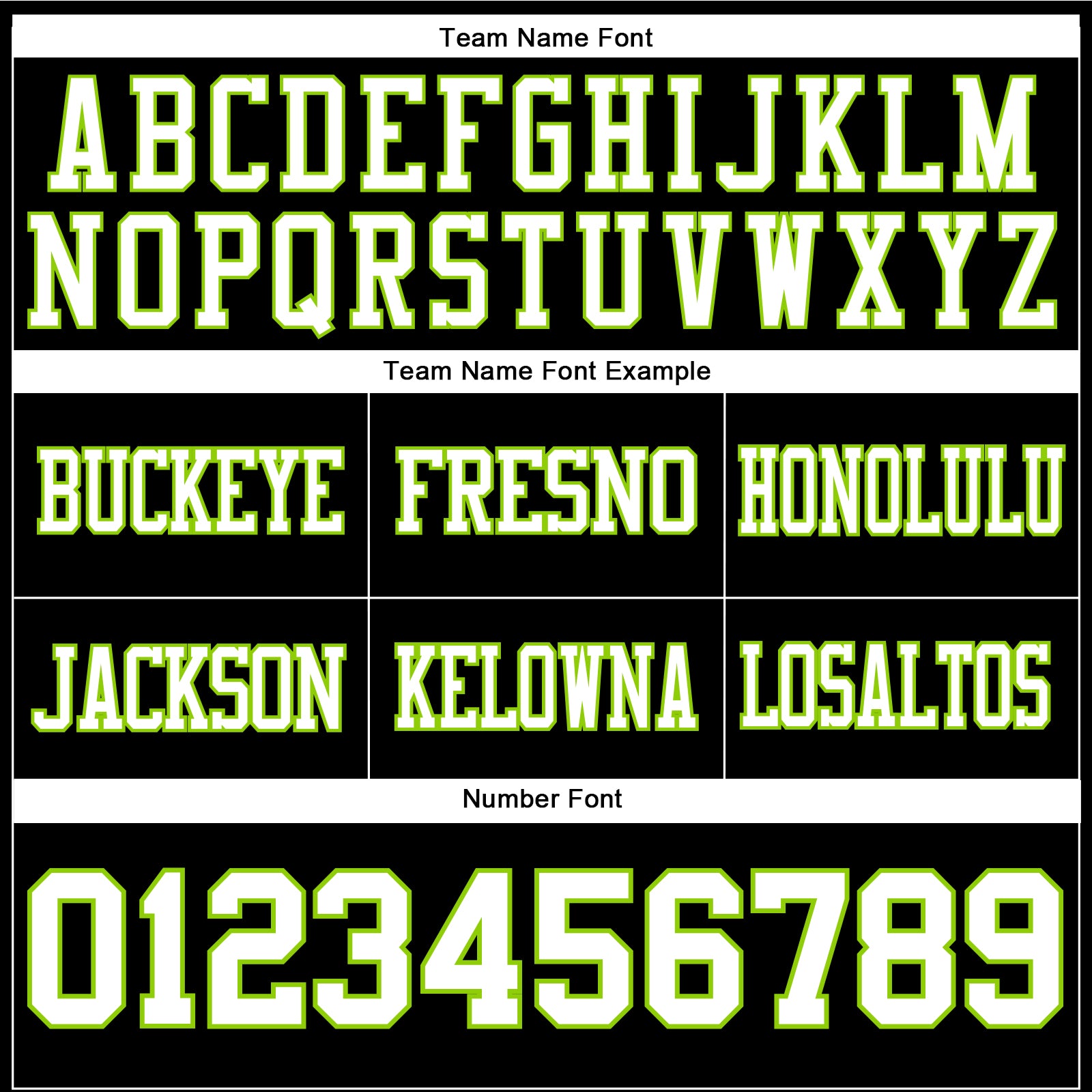 Personalized Black White Neon Green Football Jersey for Kids 2 Personalized Black White-Neon Green Mesh Football Jersey 2 - Image 3