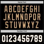 Personalized Black and White Old Gold Hockey Jersey for Custom Team Sports Personalized Black White-Old Gold Hockey Jersey