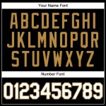 Personalized Black White Gold Throwback Basketball Jersey for Men, Size 3 Personalized Black White-Old Gold Throwback Basketball