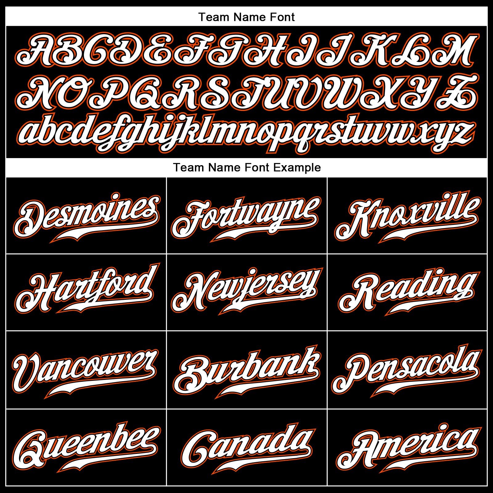 Personalized Black White-Orange Authentic Sleeveless Baseball Jersey Team Custom Name and Number Custom Name and Number Sleeveless Baseball Jersey - Personalized Black White Orange Team Jersey Personalized Black White-Orange - Image 3