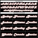 Custom Black White-Orange Mesh Football Jersey with Personalized Name and Number - Authentic Throwback Team Jersey Personalized
