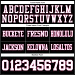 Personalized Football Jersey Black White Pink Mesh for Men and Women 3 Personalized Black White-Pink Mesh Football Jersey