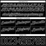 Custom Name and Number Personalized Black and White Pinstripe Basketball Shorts Authentic Team Gear Personalized Black White