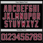 Custom Team Name Number Black White Pinstripe Kelly Green Sleeveless Baseball Jersey Authentic Personalized Black White Pinstripe