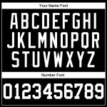 Custom Name and Number Personalized Black White Pinstripe Basketball Jersey Authentic Personalized Black White Pinstripe