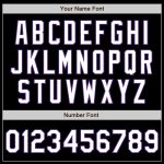 Custom Personalized Black White Purple Baseball Jersey - Authentic Team Jersey with Name and Number Personalized Black White-Purple