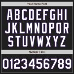 Customizable Black White Purple Baseball Jersey for Men and Women Personalized Black White-Purple Baseball Jersey 5