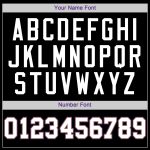 Customizable Black Purple Baseball Jersey - Personalized Team Jersey Personalized Black White-Purple Baseball Jersey
