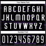 Custom Name Number Volleyball Jersey Personalized Black White Purple Lines Team Uniform Personalized Black White-Purple Bright