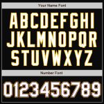 Custom Varsity Letterman Jacket with Name and Number - Personalized Black White Purple Gold Full-Snap Bomber Personalized