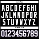 Custom Name Number Hockey Jersey Black White Purple Gray Lace Neck Personalized Team Apparel Personalized Black White Purple-Gray