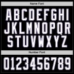 Customizable Black Purple White Hockey Jersey for Men and Women Personalized Black White-Purple Hockey Jersey