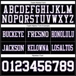 Custom Black White Purple Mesh Football Jersey - Personalized Sportswear 4 Personalized Black White-Purple Mesh Football