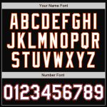 Custom Name Number Varsity Letterman Jacket Black White Purple Orange Bomber Full-Snap - Personalized Team Apparel Personalized