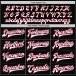 Custom Name Number Varsity Letterman Jacket Black White Purple Orange Bomber Full-Snap - Personalized Team Apparel Personalized