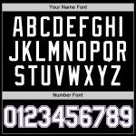 Custom Black and Purple Throwback Baseball Jersey - Personalized Sportswear Personalized Black White-Purple Throwback Baseball