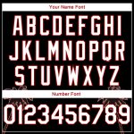 Custom Name Number Basketball Jersey Hawaii Palm Trees 3D Pattern Black White Red Authentic Personalized Black White-Red
