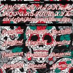 Custom 3D Skull Baseball Jersey - Personalized Black White Red Design with Custom Name and Number Personalized Black White-Red