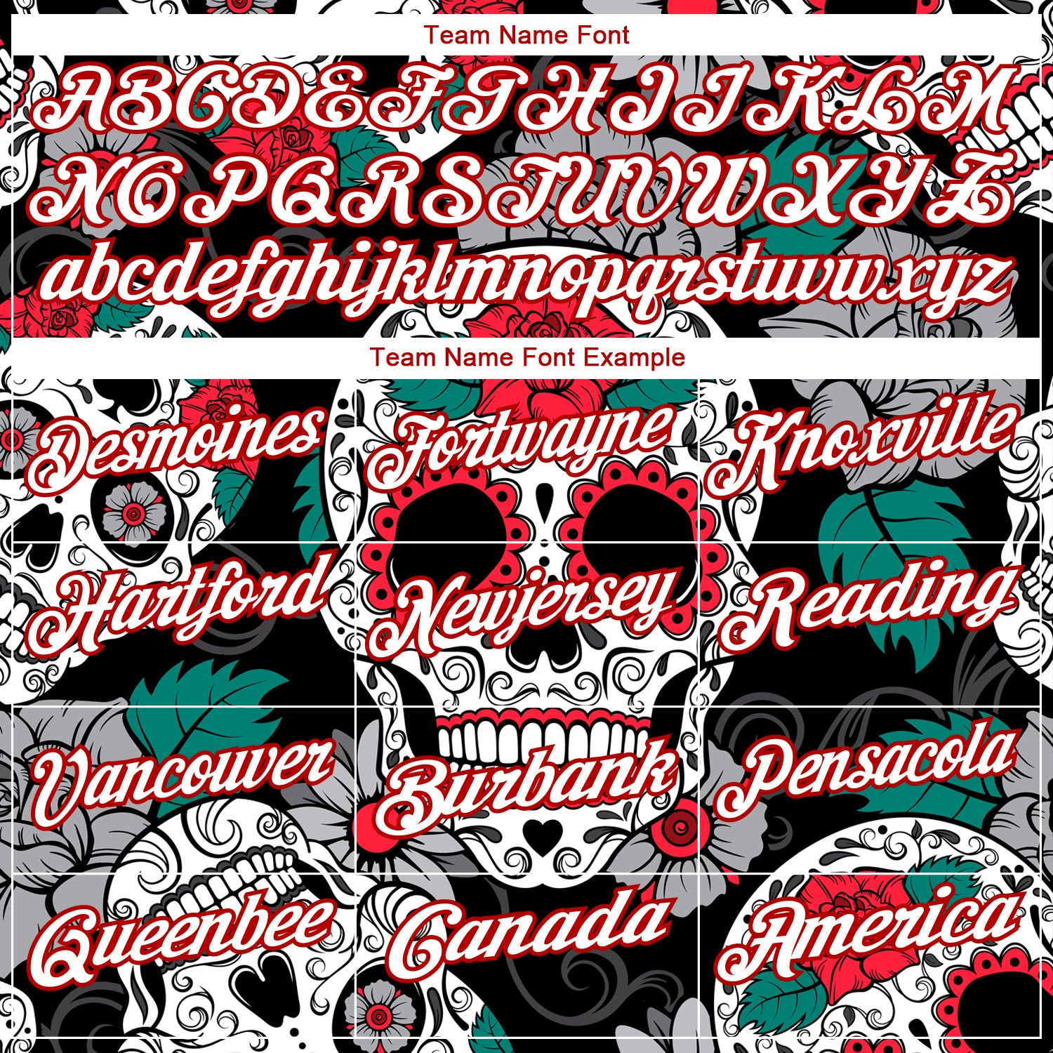 Personalized 3D Skull Golf Polo Shirt in Black White Red - Fashion Performance Wear Personalized Black White-Red 3D Skull - Image 4