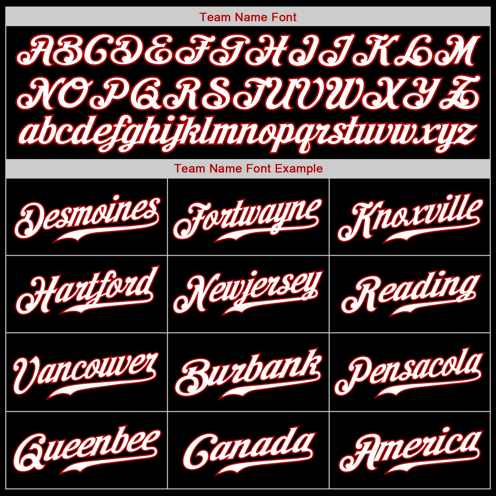 Personalized Black White-Red Authentic Baseball Jersey Team Custom Name and Number Custom Authentic Baseball Jersey with Personalized Name and Number - Black White and Red Team Colors Personalized Black White-Red - Image 5