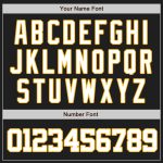 Custom Split Fashion Baseball Jersey - Personalized Black White Red with Team Name & Number Personalized Black White-Red