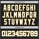 Custom Name and Number Black White-Red Softball Jersey - Personalized Authentic Split Fashion Team Gear Personalized Black