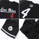 Custom Black White Red Baseball Jersey for Men Women - Personalized Sportswear Personalized Black White-Red Baseball Jersey