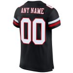 Personalized Black Red White Mesh Football Jersey for Men and Women Personalized Black White-Red Mesh Football Jersey 2