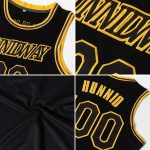 Custom Black Red White Basketball Jersey for Men - Throwback Style Personalized Black White-Red Throwback Basketball Jersey