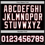 Personalized Throwback Basketball Jersey 78 in Black, White, and Red Personalized Black White-Red Throwback Basketball Jersey