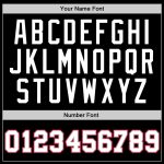 Personalized Throwback Basketball Jersey Black White Red 79 - Custom Sports Apparel Personalized Black White-Red Throwback