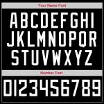 Personalized Black Red Baseball Jersey Shirt - Throwback Rib-Knit Design Personalized Black White-Red Throwback Rib-Knit