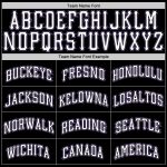 Custom Name Number Black White-Royal Basketball Jersey - Personalized Authentic Throwback Team Apparel Personalized Black