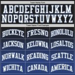 Custom Black White Royal Fade Basketball Jersey - Fashion Sports Apparel Personalized Black White-Royal Fade Fashion Basketball