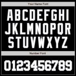 Personalized Split Design Black White-Royal Baseball Jersey for Men and Women Personalized Black White-Royal Split Fashion