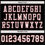 Personalized Black White Scarlet Football Jersey - Custom Mesh Team Jersey Personalized Black White-Scarlet Mesh Football