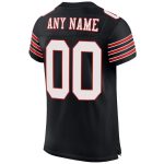 Personalized Black White Scarlet Football Jersey - Custom Mesh Team Jersey Personalized Black White-Scarlet Mesh Football