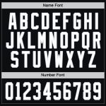 Custom Black White Silver Hockey Jersey - Personalized Sports Apparel Personalized Black White-Silver Hockey Jersey