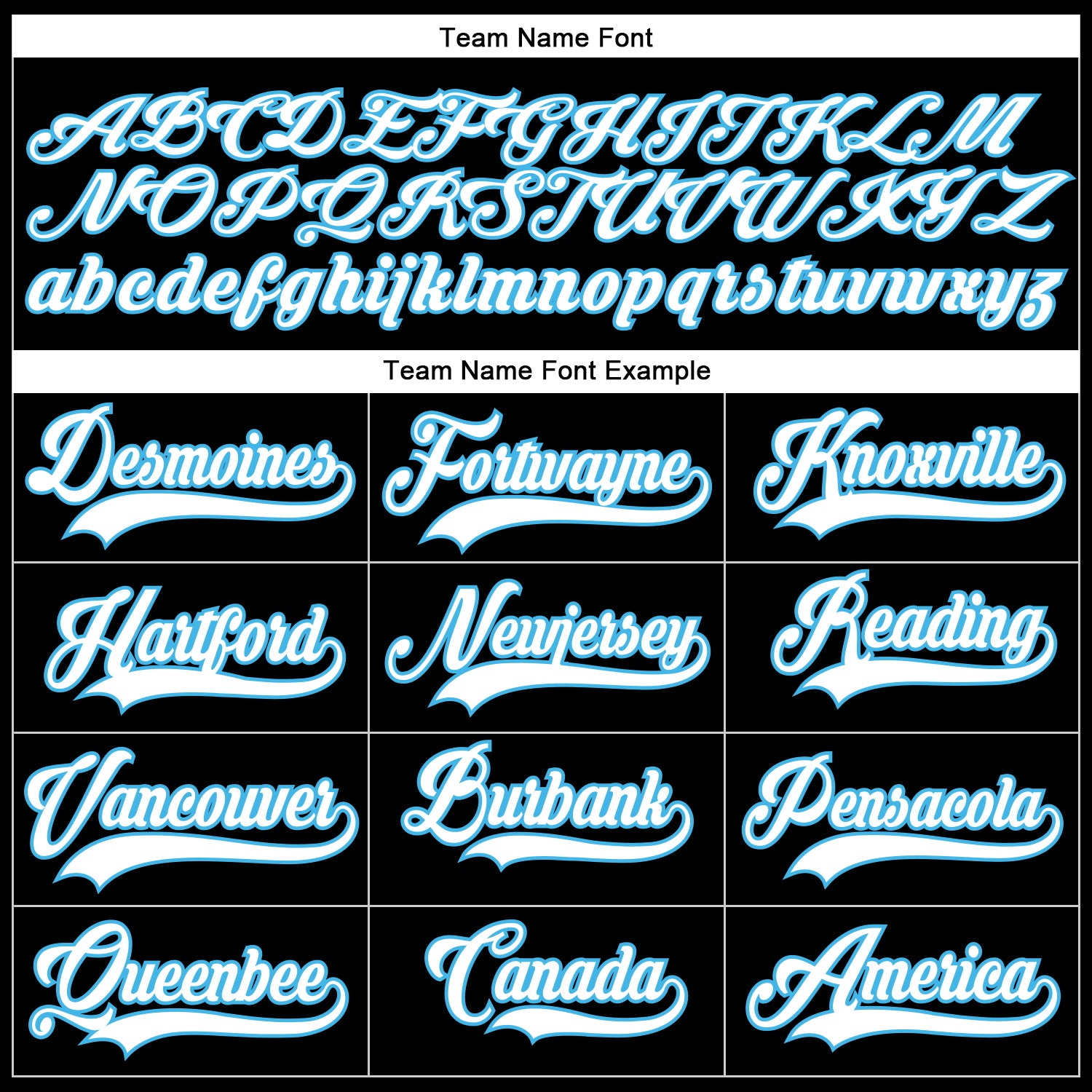 Personalized Black White-Sky Blue Hockey Lace Neck Jersey Team Custom Name and Number Custom Black and Sky Blue Hockey Jersey with Personalized Name and Number Personalized Black White-Sky Blue Hockey Lace Neck - Image 4