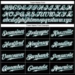 Personalized Baseball Jersey - Black White Teal Sleeveless Design Personalized Black White-Teal Sleeveless Baseball Jersey