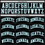 Custom Black White Teal Throwback Basketball Jersey for Men and Women Personalized Black White-Teal Throwback Basketball