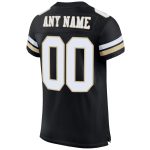 Personalized Vegas Gold Black White Mesh Football Jersey for Men and Women Personalized Black White-Vegas Gold Mesh Football