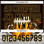 Personalized Black Yellow 3D Baseball Jersey for Beer Festival, Custom Design Personalized Black Yellow 3D Beer Festival