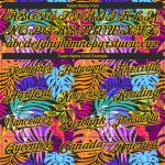 Personalized 3D Tropical Palm Trees Black Yellow Baseball Jersey Personalized Black Yellow 3D Hawaii Tropical Palm Trees