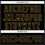 Custom 3D International Beer Day Baseball Jersey - Black Yellow Design Personalized Black Yellow 3D International Beer Day