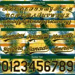 Personalized 3D Basketball Shorts with Black Yellow and Midnight Green Hawaii Palm Leaves Design Personalized Black Yellow-Midnight