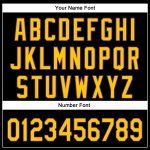 Custom Name Number Baseball Jersey, Personalized 3D Pattern Black Yellow-Purple Rave Tree Design, Authentic Team Apparel