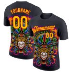 Personalized 3D Black History Month T-Shirt in Black Yellow-Red, Performance Fit for Men and Women Personalized Black Yellow-Red