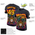 Personalized 3D Black History Month T-Shirt in Black Yellow-Red, Performance Fit for Men and Women Personalized Black Yellow-Red